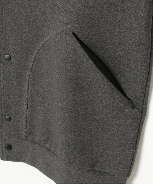 ikka（イッカ）の「【セットアップ対応】テックストレッチボタンカーディガン（カーディガン/ボレロ・メンズ・ブラック/オリーブ/スモークグレー・M/L/XL/S）」の6枚目の写真