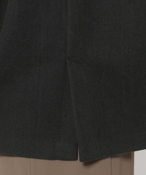 mysty woman（ミスティウーマン）の「ミドルテーラージャコット  143347（その他アウター・レディース・モカ/アイボリー/ブラック・FREE）」の8枚目の写真