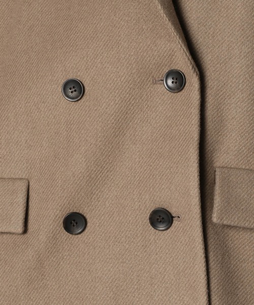 mysty woman（ミスティウーマン）の「ミドルテーラージャコット  143347（その他アウター・レディース・モカ/アイボリー/ブラック・FREE）」の9枚目の写真