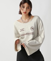 PAGEBOY | ヴィンテージシシュウゲームスウェット(スウェット)