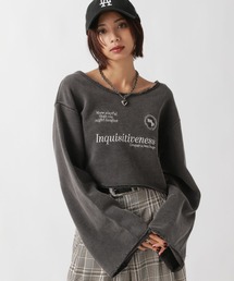 PAGEBOY | ヴィンテージシシュウゲームスウェット(スウェット)