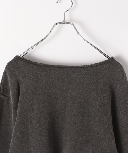 PAGEBOY（ページボーイ）の「ヴィンテージシシュウゲームスウェット（スウェット・レディース・チャコールグレー/ピンク/オートミール・FREE）」の4枚目の写真