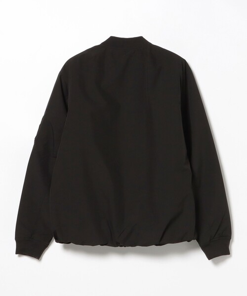 BEAMS HEART(ビームスハート)の「ソリッド タフタ MA-1(ライダースジャケット・メンズ・オリーブ/ブラック・LARGE/MEDIUM/SMALL)」の14枚目の写真