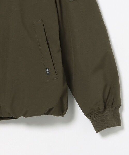 BEAMS HEART(ビームスハート)の「ソリッド タフタ MA-1(ライダースジャケット・メンズ・オリーブ/ブラック・LARGE/MEDIUM/SMALL)」の18枚目の写真