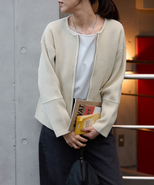 タグ付き。gypsohila ジプソフィア ブルゾン(カーディガン)ブラック タグ付き。gypsohila ジプソフィア ブルゾン(カーディガン)ブラック