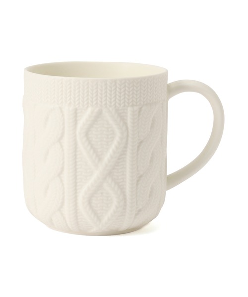 ニットマグ アイボリー（グラス/マグカップ/タンブラー）｜Francfranc