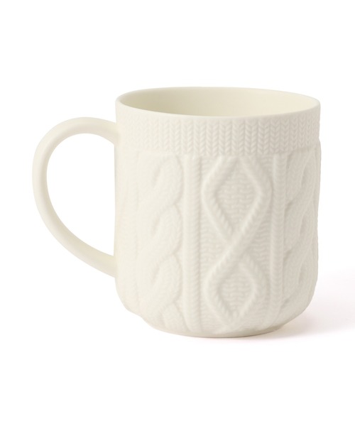 ニットマグ アイボリー（グラス/マグカップ/タンブラー）｜Francfranc