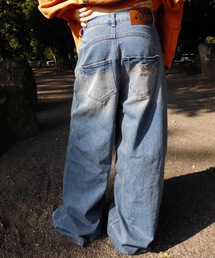 WudgeBoy | stitch buggy　pants(デニムパンツ)