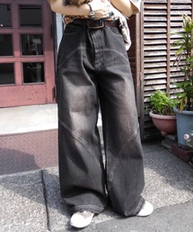 WudgeBoy | stitch buggy　pants(デニムパンツ)