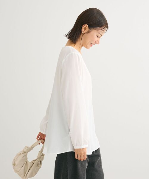 Green　Parks（グリーンパークス）の「SET2点 ビスチェ+チュニック（チュニック・レディース・ブラック/杢グレー/ホワイト系その他2・FREE）」の6枚目の写真