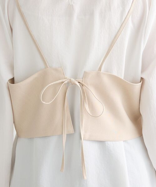 Green　Parks（グリーンパークス）の「SET2点 ビスチェ+チュニック（チュニック・レディース・ブラック/杢グレー/ホワイト系その他2・FREE）」の22枚目の写真