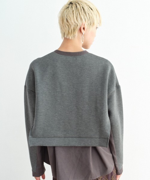 Muel Chic(ミュエルシック)の「Boissy cardigan ボイシーカーディガン(カーディガン/ボレロ・レディース・ブラック/キャメル/グレー・FREE)」の10枚目の写真