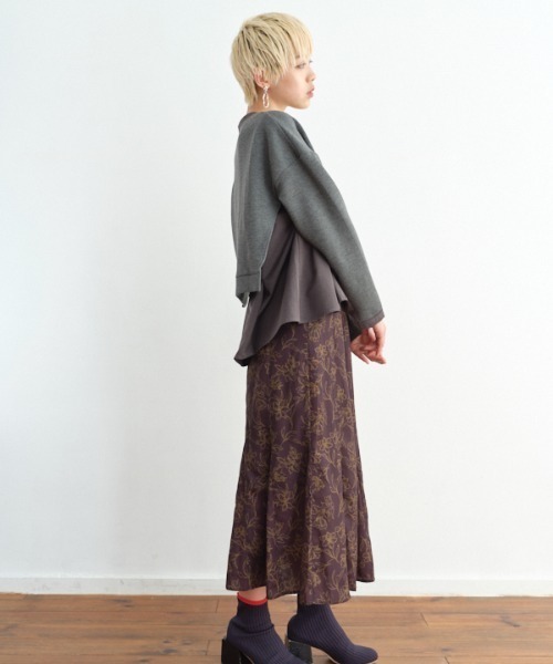Muel Chic(ミュエルシック)の「Boissy cardigan ボイシーカーディガン(カーディガン/ボレロ・レディース・ブラック/キャメル/グレー・FREE)」の12枚目の写真