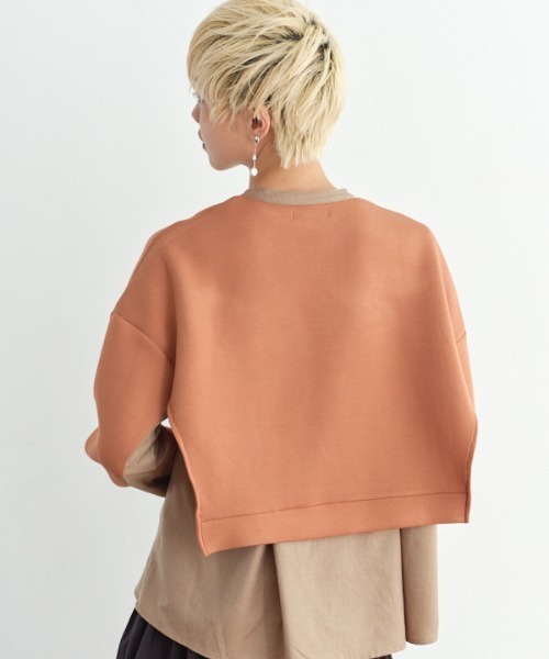 Muel Chic(ミュエルシック)の「Boissy cardigan ボイシーカーディガン(カーディガン/ボレロ・レディース・ブラック/キャメル/グレー・FREE)」の16枚目の写真