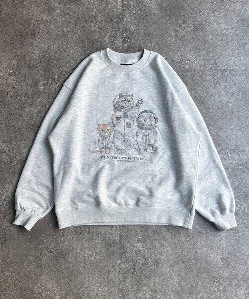 CPCM（シーピーシーエム）の「アニマル柄裏毛スウェット（Tシャツ/カットソー・メンズ・グレー系その他2/グレー系その他/グレー系その他3/グレー/グレー系その他4/グレー系その他5・MEDIUM/LARGE）」の7枚目の写真