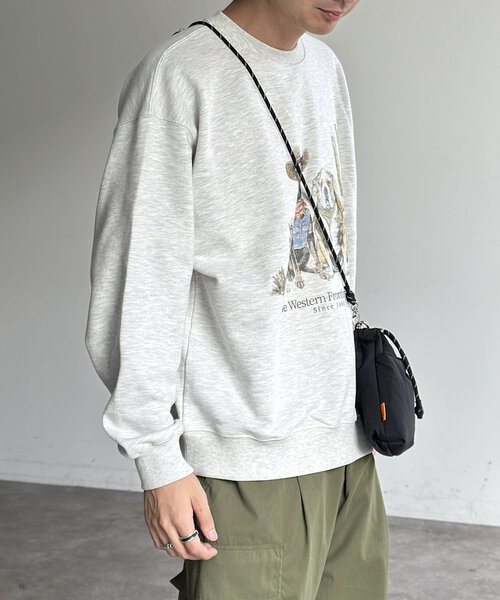 CPCM（シーピーシーエム）の「アニマル柄裏毛スウェット（Tシャツ/カットソー・メンズ・グレー系その他2/グレー系その他/グレー系その他3/グレー/グレー系その他4/グレー系その他5・MEDIUM/LARGE）」の12枚目の写真