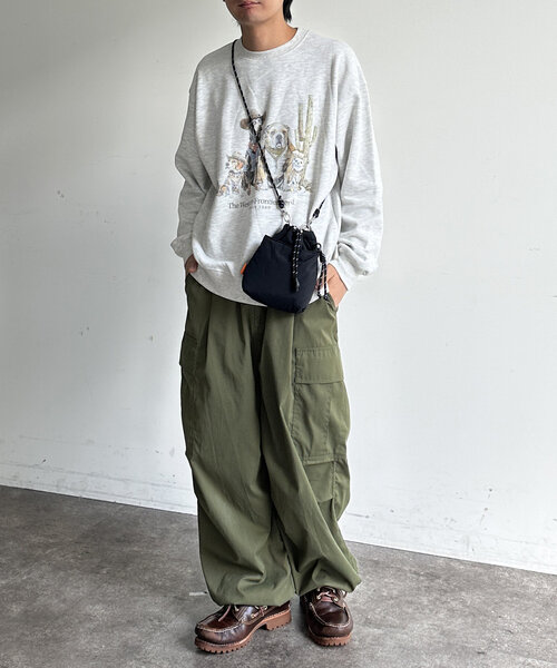 CPCM（シーピーシーエム）の「アニマル柄裏毛スウェット（Tシャツ/カットソー・メンズ・グレー系その他2/グレー系その他/グレー系その他3/グレー/グレー系その他4/グレー系その他5・MEDIUM/LARGE）」の13枚目の写真