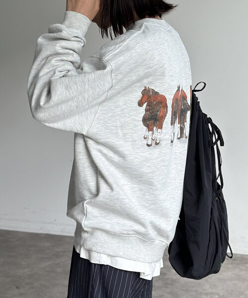 CPCM（シーピーシーエム）の「アニマル柄裏毛スウェット（Tシャツ/カットソー・メンズ・グレー系その他2/グレー系その他/グレー系その他3/グレー/グレー系その他4/グレー系その他5・MEDIUM/LARGE）」の17枚目の写真