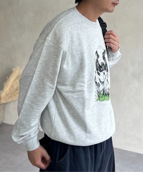 セール】アニマル柄裏毛スウェット（Tシャツ/カットソー）｜CPCM