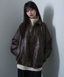ブルゾン（合成皮革/人工皮革）ファッション通販 - ZOZOTOWN