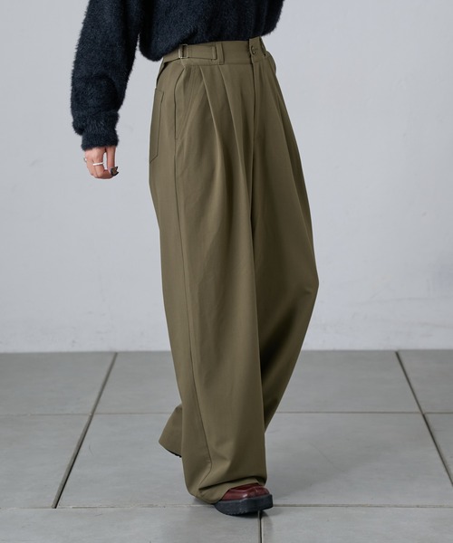 COLONY 2139(コロニートゥーワンスリーナイン)の「-3kg見え!グルカパンツ(その他パンツ・レディース・ブラック/カーキ/グレー・SMALL/MEDIUM)」の3枚目の写真