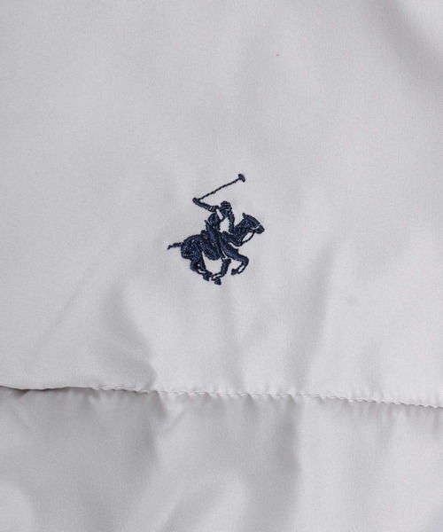 【セール】BEVERLY HILLS POLO CLUB/ビバリーヒルズポロクラブ オーバーサイズ ワンポイント刺繍 パファージャケット パデッドジャケット ファイバーダウンジャケット レディース メンズ（ダウンジャケット/コート）｜BEVERLY HILLS POLO CLUB（ビバリーヒルズポロクラブ）