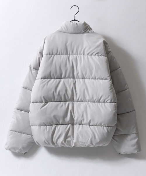 【セール】BEVERLY HILLS POLO CLUB/ビバリーヒルズポロクラブ オーバーサイズ ワンポイント刺繍 パファージャケット パデッドジャケット ファイバーダウンジャケット レディース メンズ（ダウンジャケット/コート）｜BEVERLY HILLS POLO CLUB（ビバリーヒルズポロクラブ）