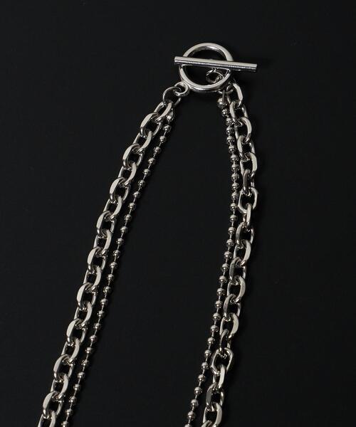 WEGO(ウィゴー)の「WEGO/2連チェーンネックレス(ネックレス・メンズ・その他1/その他2/その他3・FREE)」の7枚目の写真