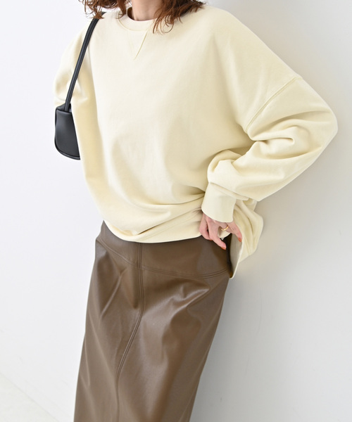 SLOBE IENA（スローブイエナ）の「LES FLEURS プラントダイスウェット【洗濯機洗い可能】（スウェット・レディース・ピンク/パープル/イエロー・FREE）」の2枚目の写真