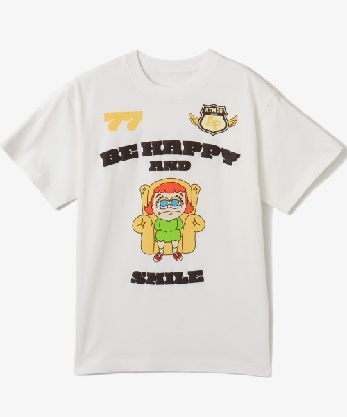 atmos pink(アトモスピンク)の「atmos pink x LiLi “Grumpy(C)” T-shirt / アトモス ピンク X リリ グランピー ティーシャツ(Tシャツ/カットソー・レディース・ブラック/ホワイト/ブラウン・M/L)」の1枚目の写真