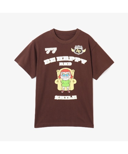 atmos pink(アトモスピンク)の「atmos pink x LiLi “Grumpy(C)” T-shirt / アトモス ピンク X リリ グランピー ティーシャツ(Tシャツ/カットソー・レディース・ブラック/ホワイト/ブラウン・M/L)」の4枚目の写真