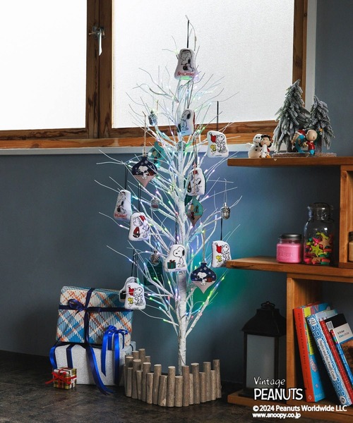 PEANUTS（ピーナッツ）の「【PEANUTS×BAYFLOW】メタルオーナメント★2025X'mas★（その他雑貨・レディース・サックスブルー/ネイビー・0）」の4枚目の写真