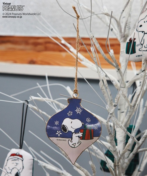 PEANUTS（ピーナッツ）の「【PEANUTS×BAYFLOW】メタルオーナメント★2025X'mas★（その他雑貨・レディース・サックスブルー/ネイビー・0）」の6枚目の写真