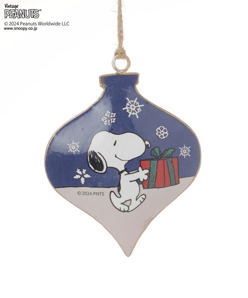 PEANUTS（ピーナッツ）の「【PEANUTS×BAYFLOW】メタルオーナメント★2025X'mas★（その他雑貨・レディース・サックスブルー/ネイビー・0）」の8枚目の写真