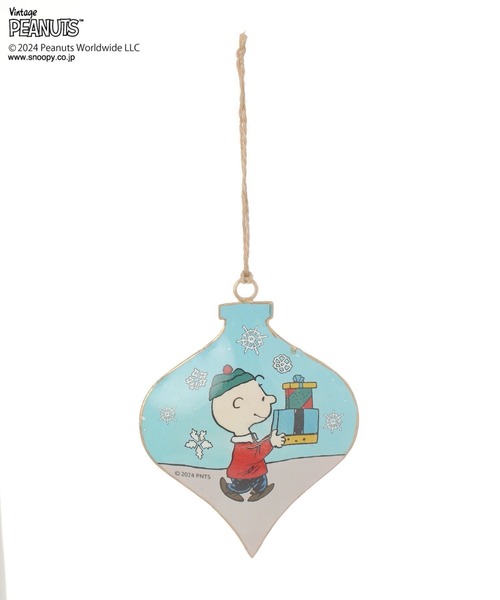 PEANUTS（ピーナッツ）の「【PEANUTS×BAYFLOW】メタルオーナメント★2025X'mas★（その他雑貨・レディース・サックスブルー/ネイビー・0）」の9枚目の写真