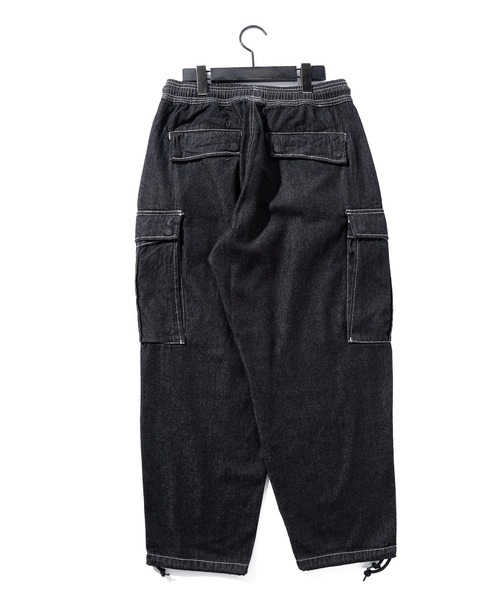 THISIS(ディスイズ)の「10.5オンス イージーカーゴパンツ(カーゴパンツ・メンズ・ブラック/ブルー系その他/ブラック系その他/ケミカルウォッシュ/インディゴブルー・LARGE/MEDIUM/X-LARGE)」の6枚目の写真