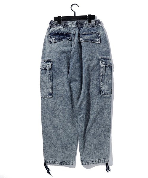 THISIS(ディスイズ)の「10.5オンス イージーカーゴパンツ(カーゴパンツ・メンズ・ブラック/ブルー系その他/ブラック系その他/ケミカルウォッシュ/インディゴブルー・LARGE/MEDIUM/X-LARGE)」の9枚目の写真