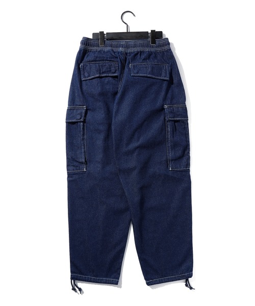 THISIS(ディスイズ)の「10.5オンス イージーカーゴパンツ(カーゴパンツ・メンズ・ブラック/ブルー系その他/ブラック系その他/ケミカルウォッシュ/インディゴブルー・LARGE/MEDIUM/X-LARGE)」の8枚目の写真