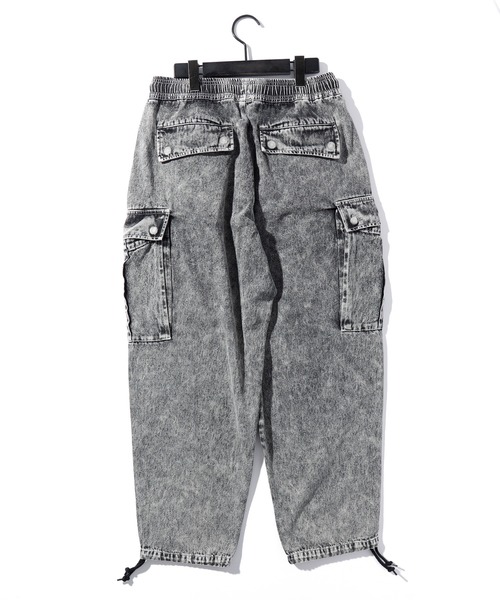 THISIS(ディスイズ)の「10.5オンス イージーカーゴパンツ(カーゴパンツ・メンズ・ブラック/ブルー系その他/ブラック系その他/ケミカルウォッシュ/インディゴブルー・LARGE/MEDIUM/X-LARGE)」の7枚目の写真