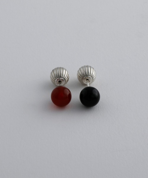 whoseA(フーシー)の「【silver925】DisguiseOneearPierce8mm/ ディスガイズ片耳ピアス8mm(ピアス(片耳用)・レディース・ブラック/レッド・FREE)」の12枚目の写真