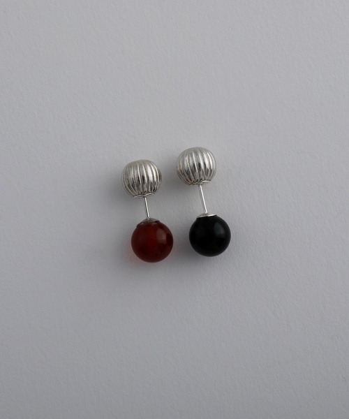 whoseA(フーシー)の「【silver925】DisguiseOneearPierce8mm/ ディスガイズ片耳ピアス8mm(ピアス(片耳用)・レディース・ブラック/レッド・FREE)」の13枚目の写真