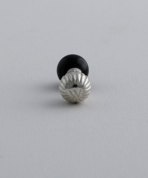 whoseA(フーシー)の「【silver925】DisguiseOneearPierce8mm/ ディスガイズ片耳ピアス8mm(ピアス(片耳用)・レディース・ブラック/レッド・FREE)」の15枚目の写真