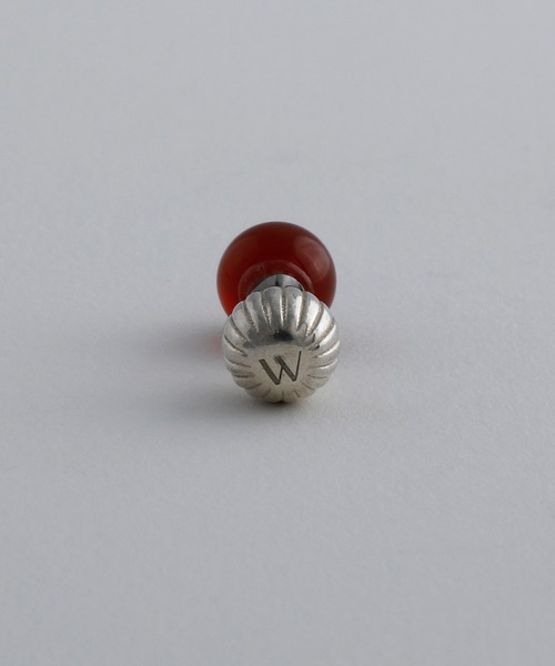 whoseA(フーシー)の「【silver925】DisguiseOneearPierce8mm/ ディスガイズ片耳ピアス8mm(ピアス(片耳用)・レディース・ブラック/レッド・FREE)」の19枚目の写真