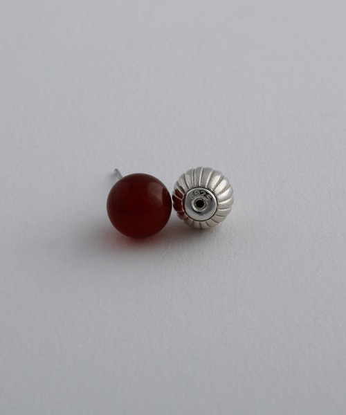 whoseA(フーシー)の「【silver925】DisguiseOneearPierce8mm/ ディスガイズ片耳ピアス8mm(ピアス(片耳用)・レディース・ブラック/レッド・FREE)」の10枚目の写真