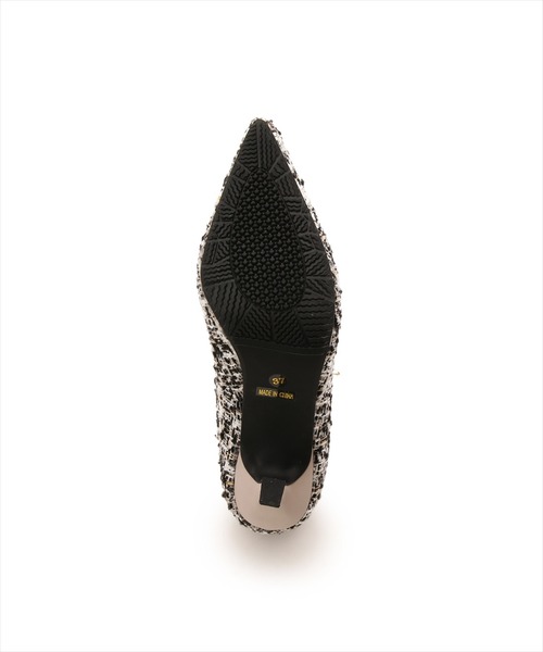 WILLSELECTION（ウィルセレクション）の「ツイードパンプス（パンプス・レディース・ピンク/ブラック・L/MEDIUM）」の7枚目の写真