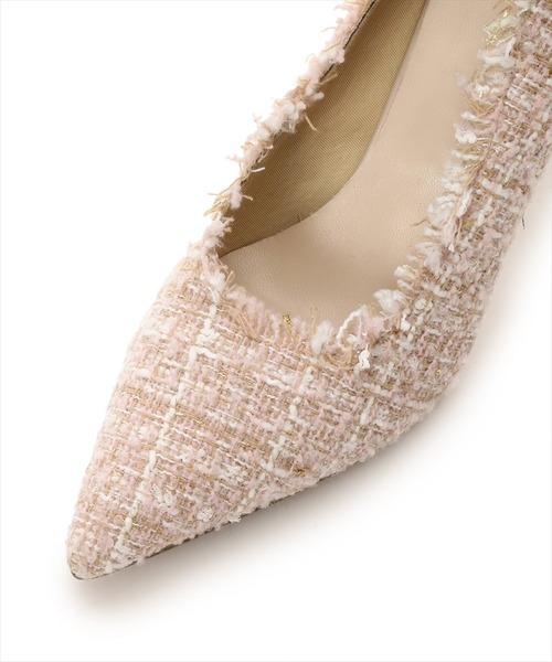 WILLSELECTION（ウィルセレクション）の「ツイードパンプス（パンプス・レディース・ピンク/ブラック・L/MEDIUM）」の15枚目の写真