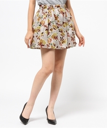 laboratory work | マイクロサテン花柄キュロット(スカート)