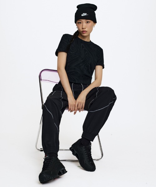 NIKE（ナイキ）の「ナイキ ピーク フューチュラ ビーニー / Nike Peak Futura Beanie HF0186-010 Black（ニットキャップ/ビーニー・メンズ・ブラック・ONE SIZE）」の7枚目の写真