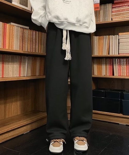 link lot(リンクロット)の「【ウエストゴム】裏ボアスウェットパンツ(スウェットパンツ・メンズ・ホワイト/グレー/ブラック・L/M)」の11枚目の写真