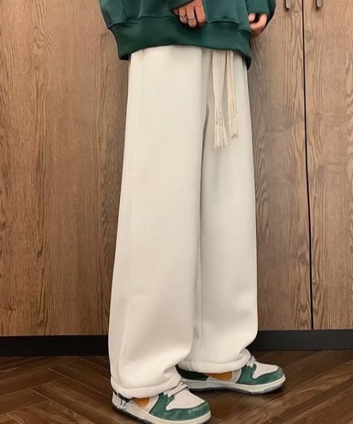 link lot(リンクロット)の「【ウエストゴム】裏ボアスウェットパンツ(スウェットパンツ・メンズ・ホワイト/グレー/ブラック・L/M)」の8枚目の写真